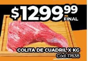 Diarco Colita de Cuadril x kg oferta