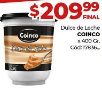 Diarco Dulce de Leche Coinco oferta