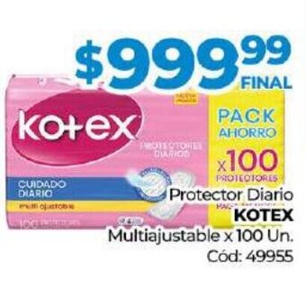Diarco Protector Diario Kotex oferta