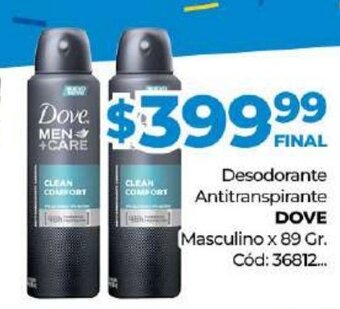 Diarco Desodorante Antitranspirante Dove oferta
