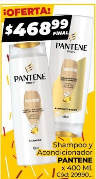 Diarco Shampoo y Acondicionador Pantene oferta