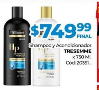 Diarco Shampoo y Acondicionador Tresemme oferta
