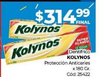 Diarco Dentifrico Kolynos oferta