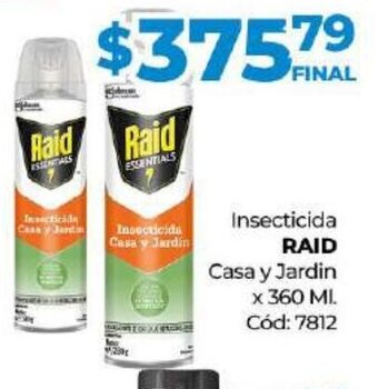 Diarco Insecticida Raid oferta