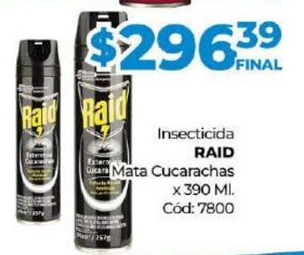 Diarco Insecticida Raid oferta