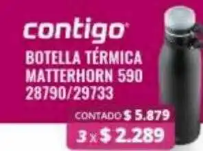 Contigo botella térmica matterhorn 590
