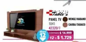 Table's panel tv