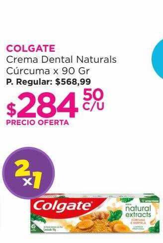 Punto de Salud Colgate crema dental naturals cúrcuma oferta