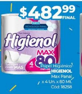 Diarco Papel Higiénico Higienol oferta