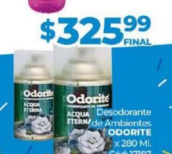 Diarco Desodorante de Ambientes Odorite oferta