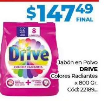 Diarco Jabón en Polvo Drive oferta
