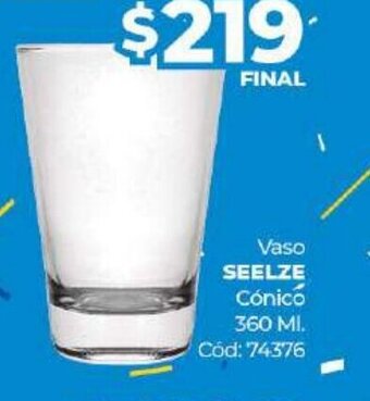 Diarco Vaso Seelze Cónicó oferta