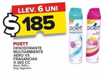 Carrefour Maxi Desodorante poett x 360cc oferta