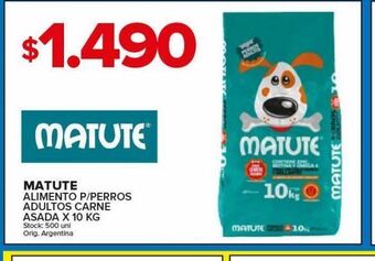 Carrefour Maxi Alimento para perros matute x 10kg oferta