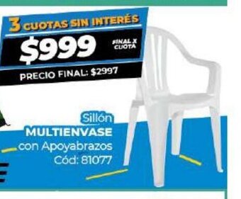 Diarco Sillón Multienvase oferta