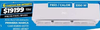 Diarco Aire Acondicionado Primera Marca oferta