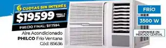 Diarco Aire Acondicionado Philco Frío Ventena oferta