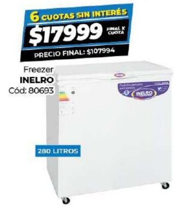 Diarco Freezer Inelro oferta