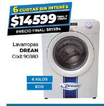 Diarco Lavarropas Drean oferta