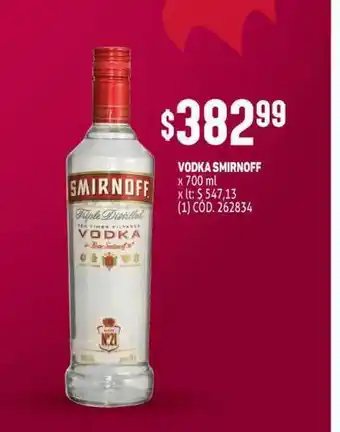 Makro Vodka Smirnoff x 700ml oferta