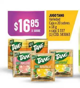 Makro Jugo Tang Caja x 20 sobres x 18g oferta