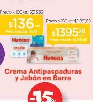 Farmacity Crema antipaspaduras y jabón en barra -15% descuento oferta