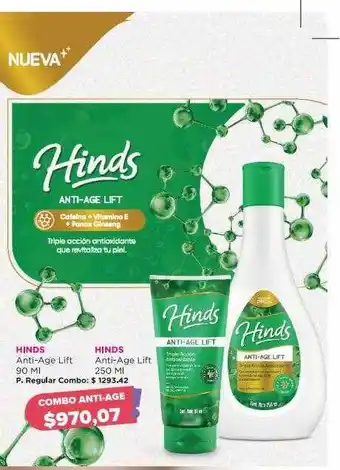 Punto de Salud Hinds anti-age lift oferta