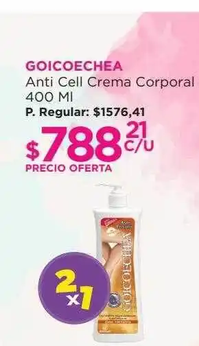 Punto de Salud Goicoechea anti cell crema corporal oferta