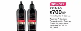 Avon Advance techniques reconstrucción extrema crema de tratamiento reparador 3d oferta
