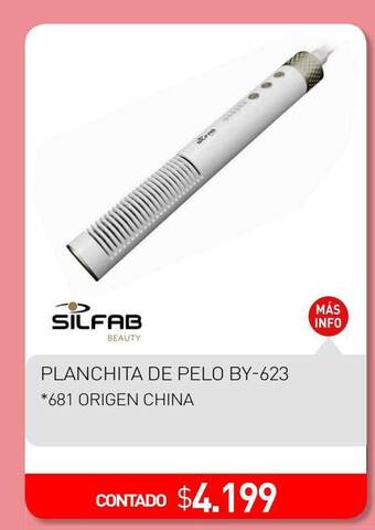 La Anonima Silfab planchita de pelo by-623 oferta