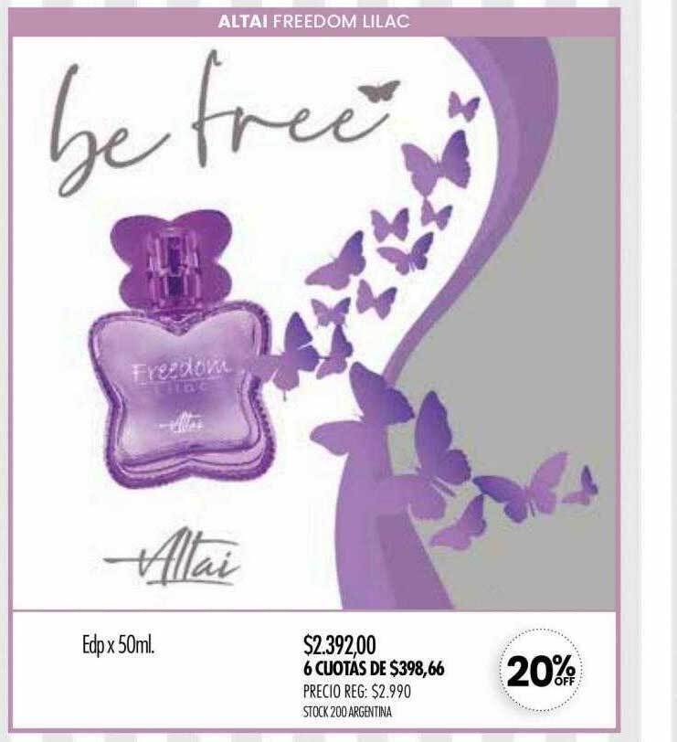 freedom lilac perfume
