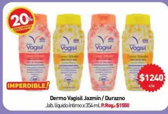Anika Shop Dermo vagisil jazmín durazno jab. líquido íntimo oferta