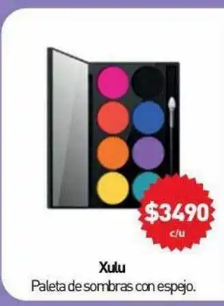 Anika Shop Xulu paleta de sombras con espejo oferta