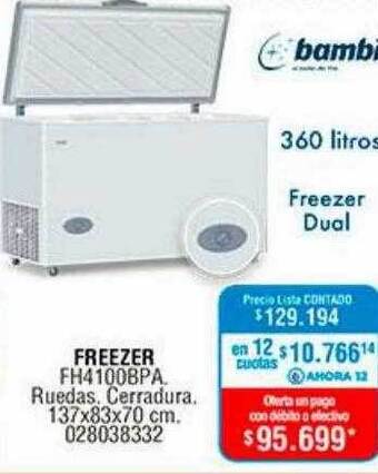 Perozzi Bambi freezer oferta