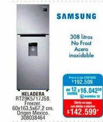 Perozzi Samsung heladera oferta