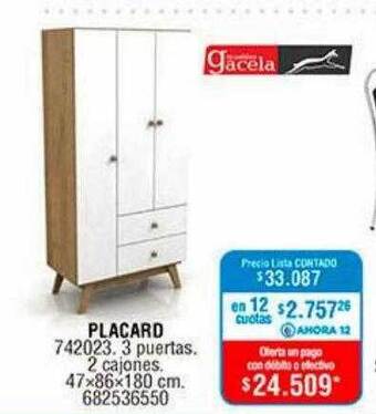 Perozzi Placard gacela oferta