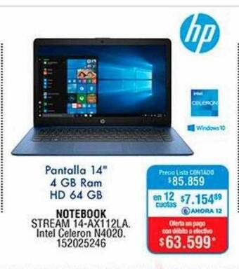 Perozzi Notebook hp oferta