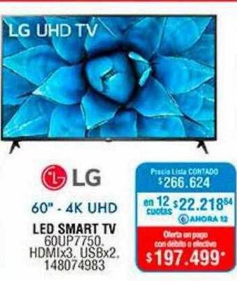 Perozzi Lg led smart tv oferta