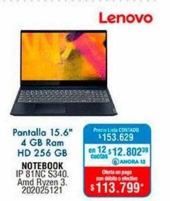 Perozzi Lenovo notebook oferta
