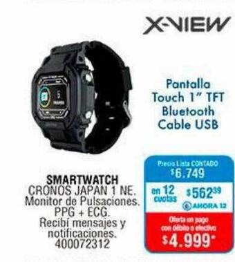 Perozzi Smartwatch x-view oferta
