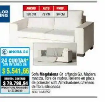 Rio Shop Deco Sofa magdalena g1 c funda g3 oferta