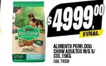 Supermercados Yaguar Alimento Perr. Dog Chow Adultos oferta