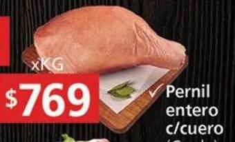 Supermercados Aiello Pernil entero c cuero oferta