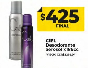 Supermayorista Vital Ciel Desodorante aerosol x186cc oferta