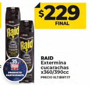 Supermayorista Vital Raid Extermina cucarachas x360 /390cc oferta