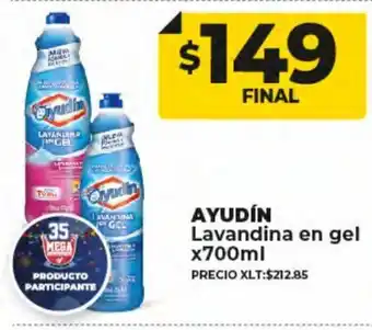 Supermayorista Vital Ayudin Lavandina en gel x700 ml oferta