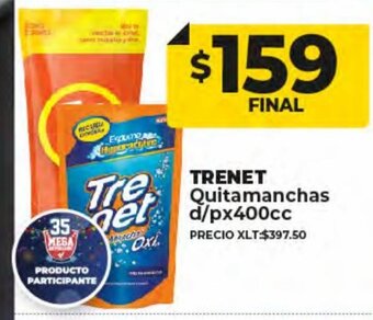 Supermayorista Vital Trenet Quitamanchas d/ px 400 cc oferta