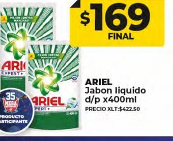 Supermayorista Vital Ariel Jabon liquido d/p x 400 ml. oferta