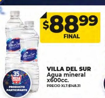 Supermayorista Vital Villa Del Sur Agua mineral x 600 cc oferta