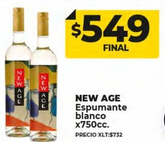 Supermayorista Vital New Age Espumante blanco x 750 cc oferta